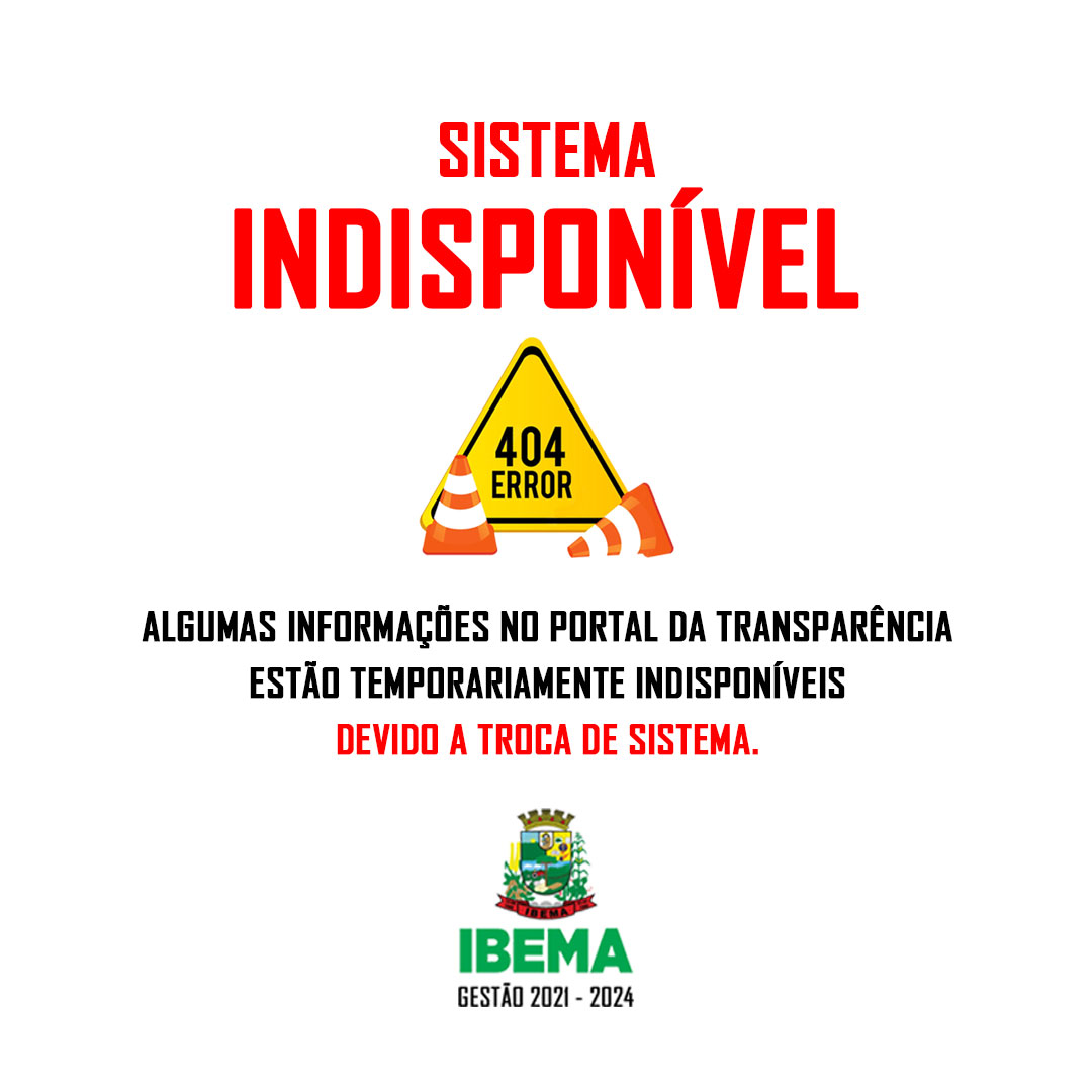 Sistema Indisponivel